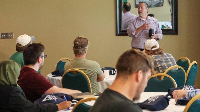 John Williams addresses new faculty