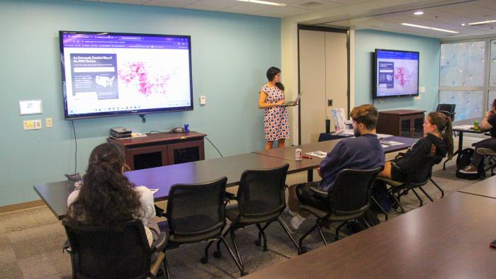 Students learn about voting and more