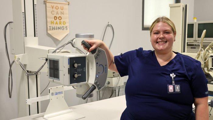 Radiologic Technology student, Grace Strauss.