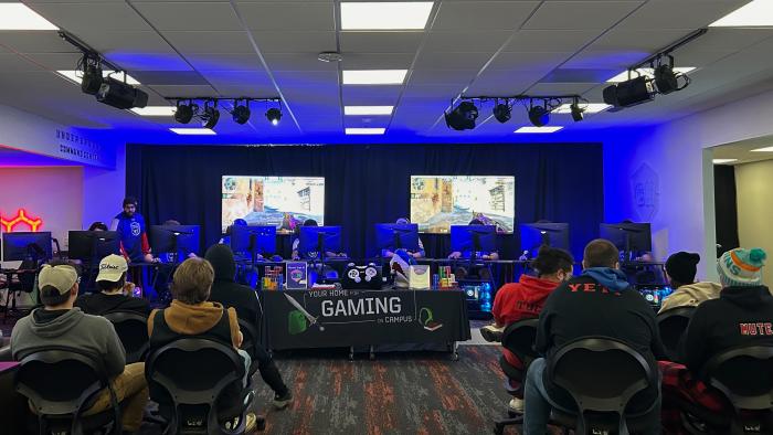 Esports competitions often take place in the Games Nation Underground