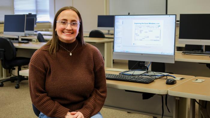 Marketing BBA Major, Ashley Bair