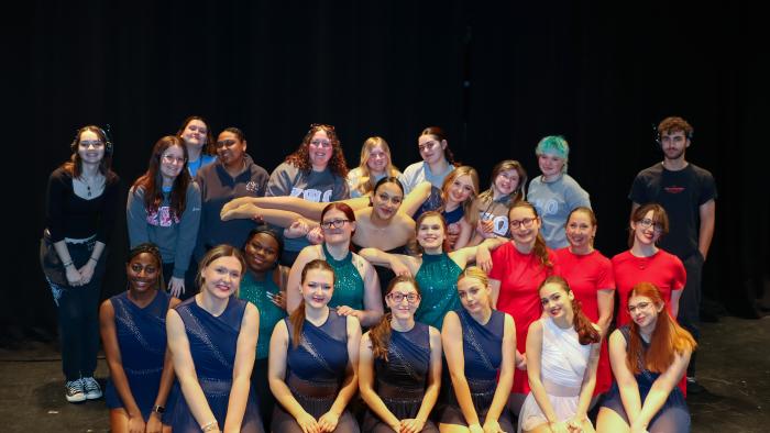 Members of the Alfred State Dance Team