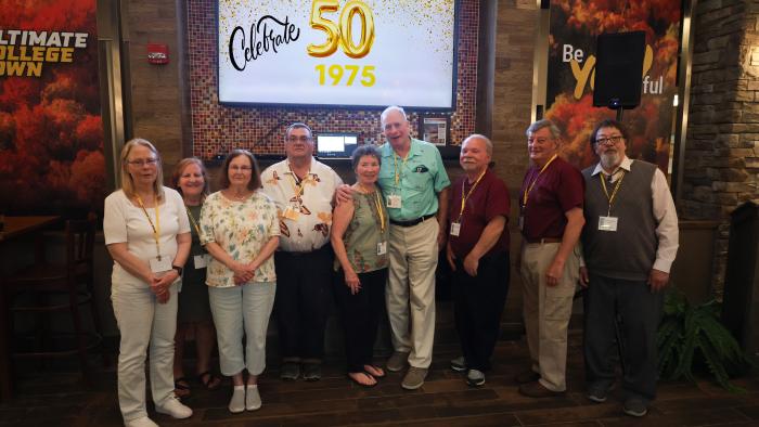 Visiting Alumni from the class of 1975