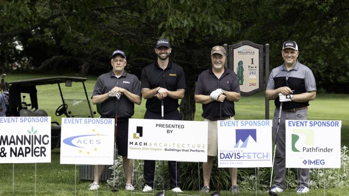 Winners of the 2025 Alfred State Golf Tournament