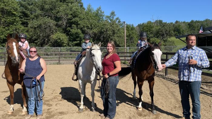 Alumni from the Alfred State Western Equestrian team