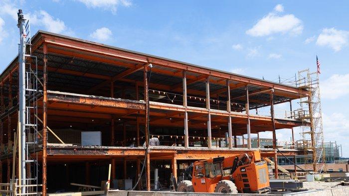 Agriculture Science construction is going strong