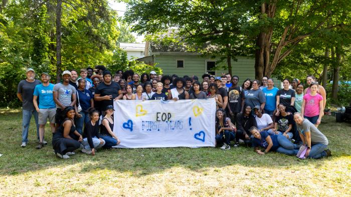 EOP Students partner with Habitat for Humanity