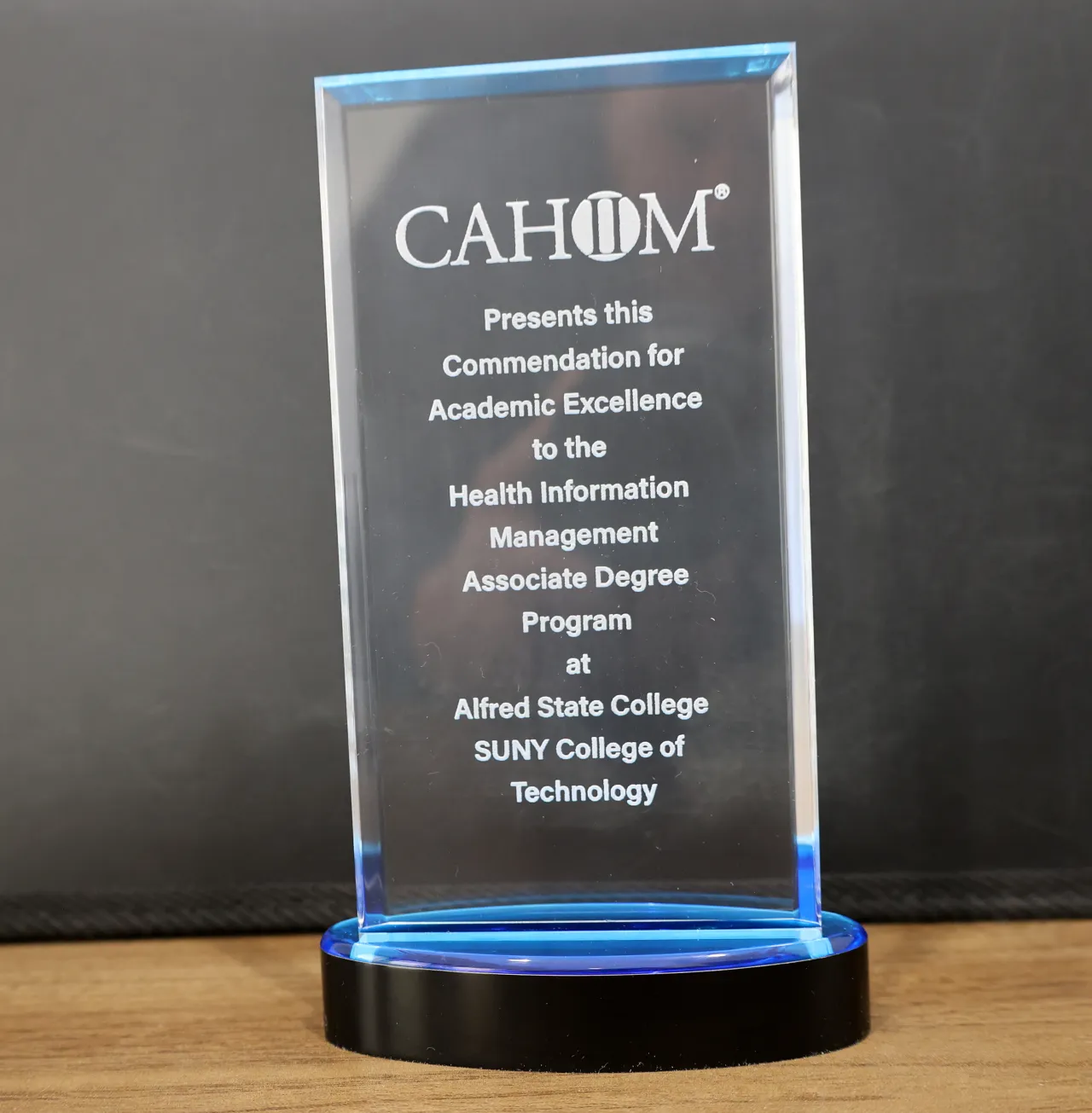CAHIIM Excellence Award