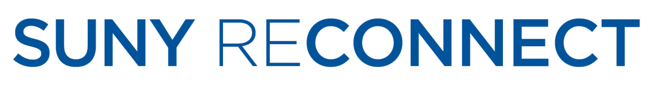 The SUNY Reconnect logo.