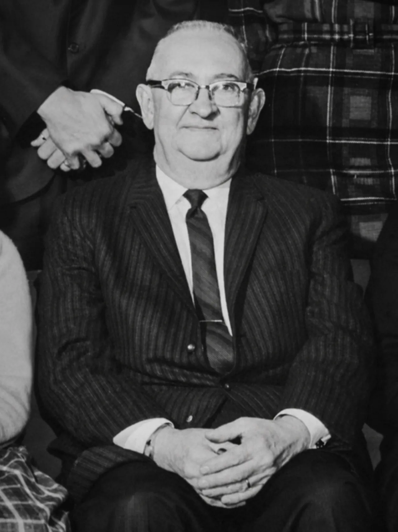 Photo of Professor Robert Love, scanned from the Alfred State College 1965 yearbook.