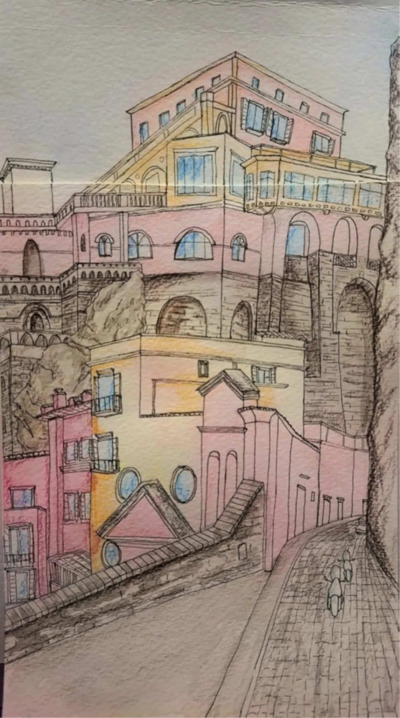 sketch by winner Theresa D'Amato-Neff