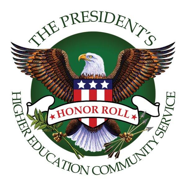 President Badge Higher Education Community Service