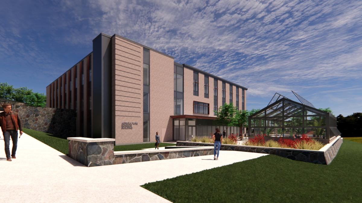 Rendering of the new ASC Ag Sci Building