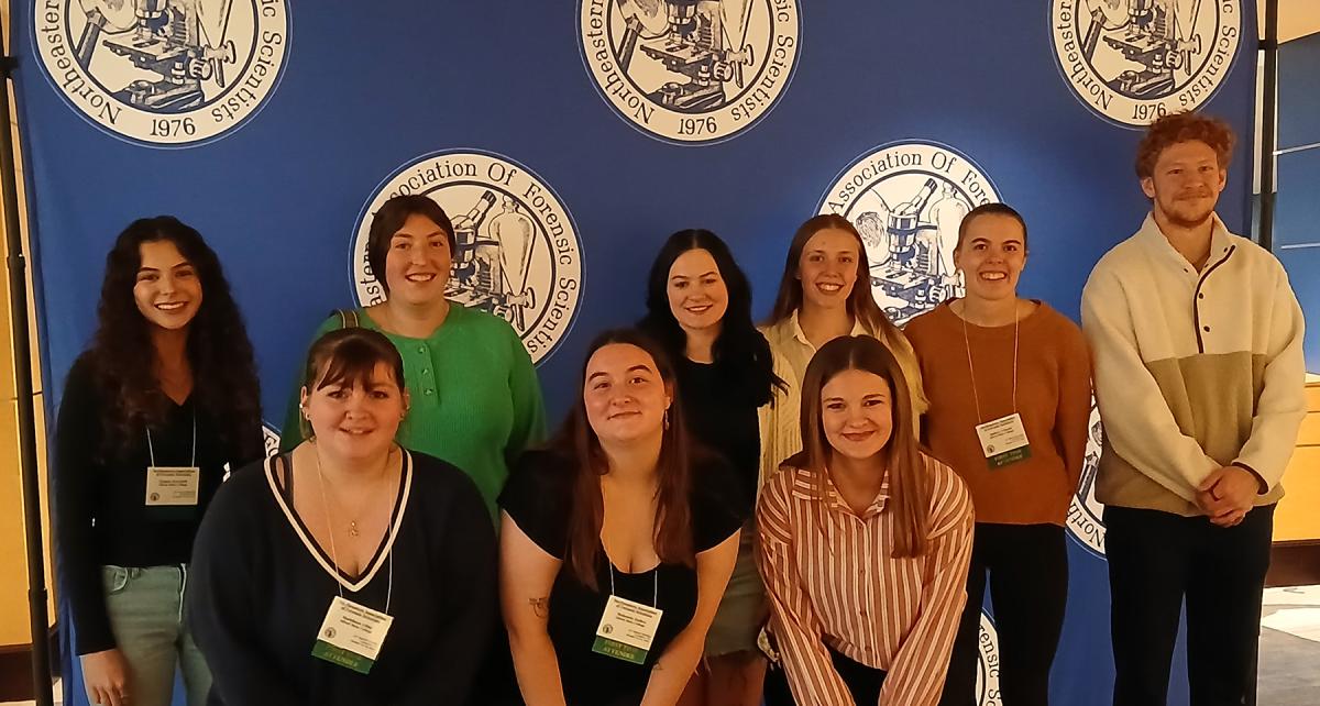 Students attend forensic science conference