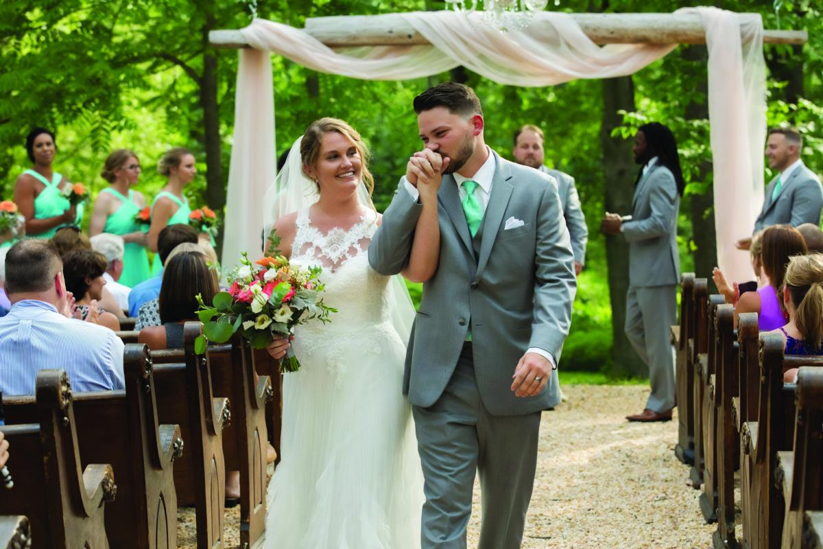 Matt and Nicole DiRado met at Alfred State and were married in July 2018