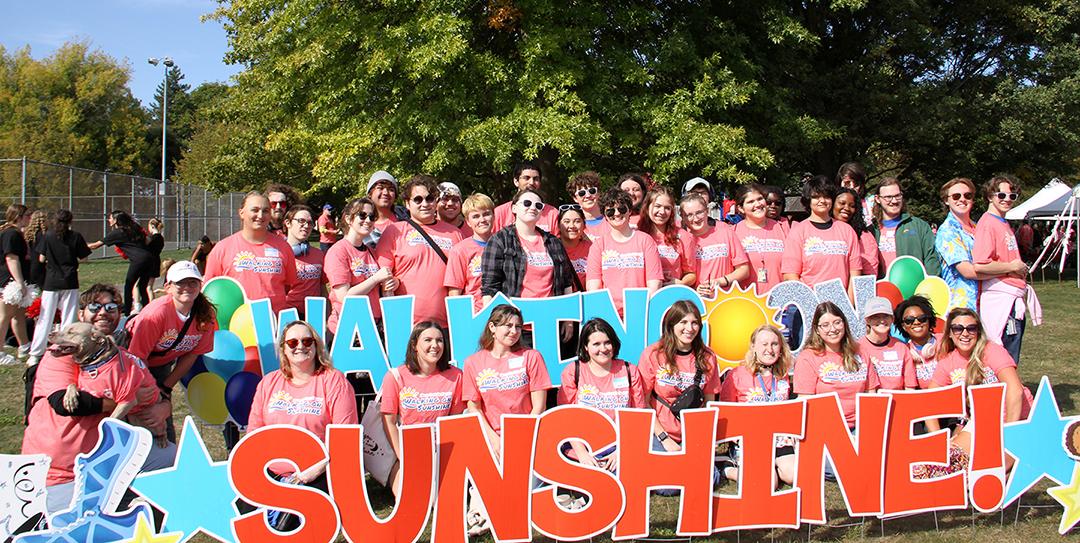 Alfred State performing arts members at a fundraiser