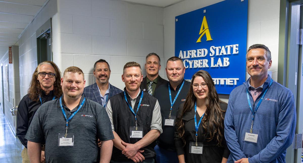 Alfred State celebrates the opening of a new cyber lab