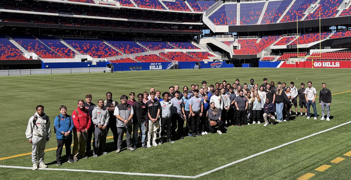 ASC students at the new Highmark Stadium