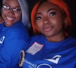 Ajenae Jackson Selfie