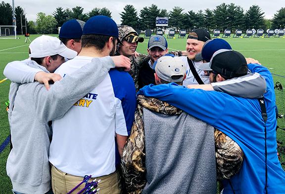 Archery team - group