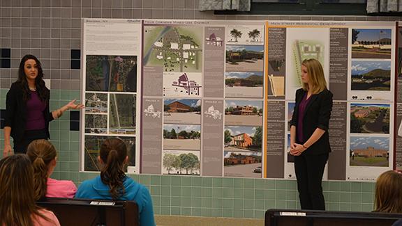 Architecture students in Savona