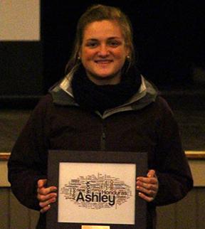 Ashley Ebel and award