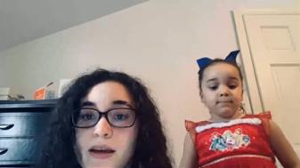 Ashley and Olivia Virtual Poetry Reading Photo