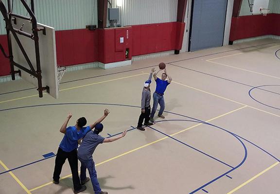 Basketball at Student Activities Center