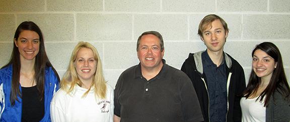 Bensley with Honors Program students