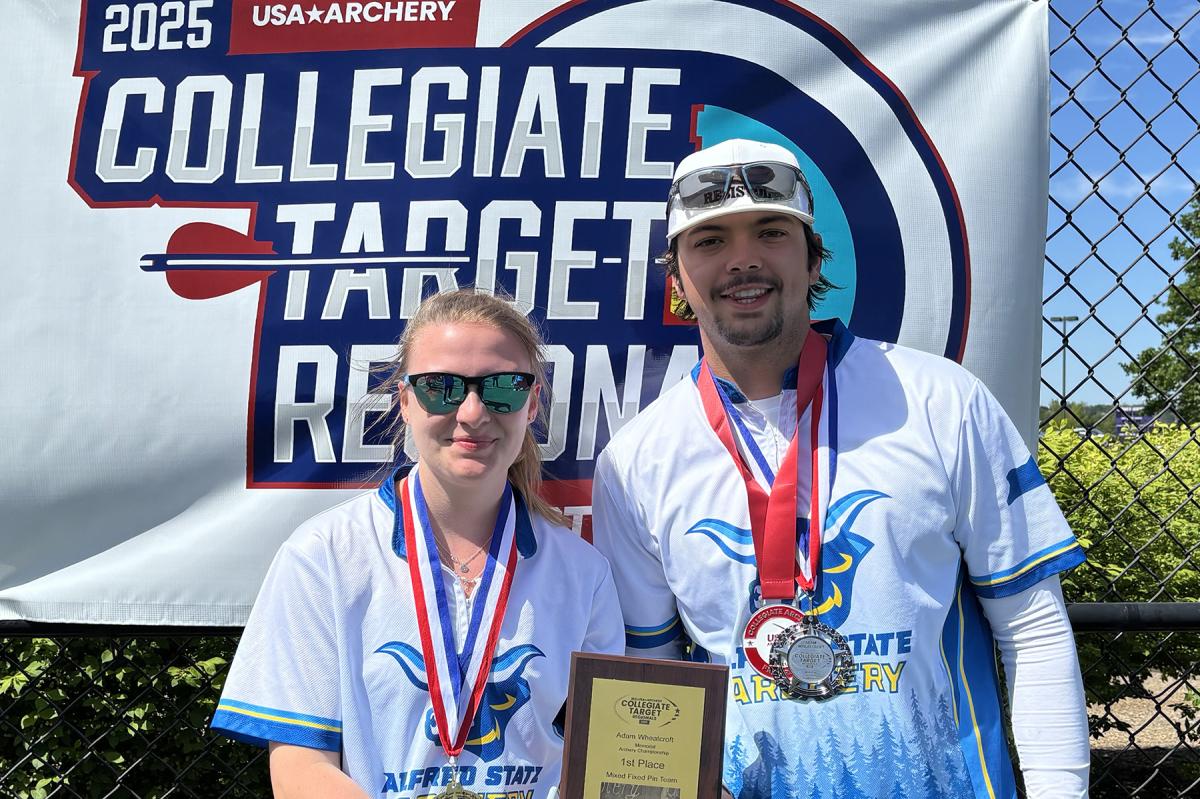 Archers with their awards