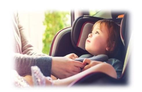 baby in a car seat