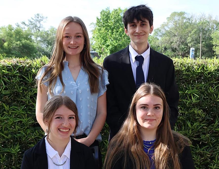 students that competed at Dairy Competition