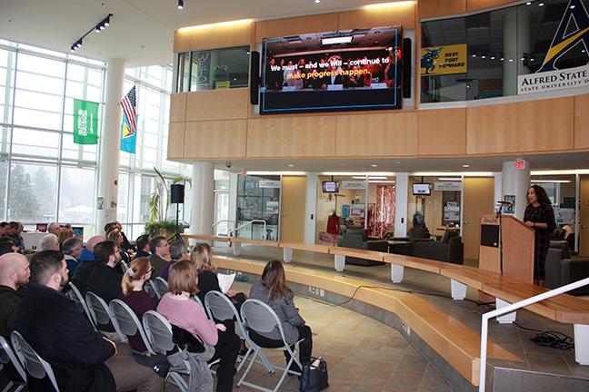 Denise Miranda at Alfred State