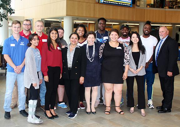 Dr. Tisch Visits Alfred State