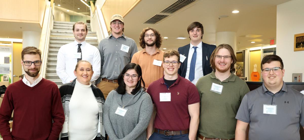 students that took spots in engineering poster presentations