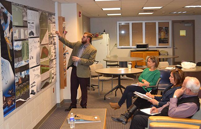 Fifth-year architecture student presentations