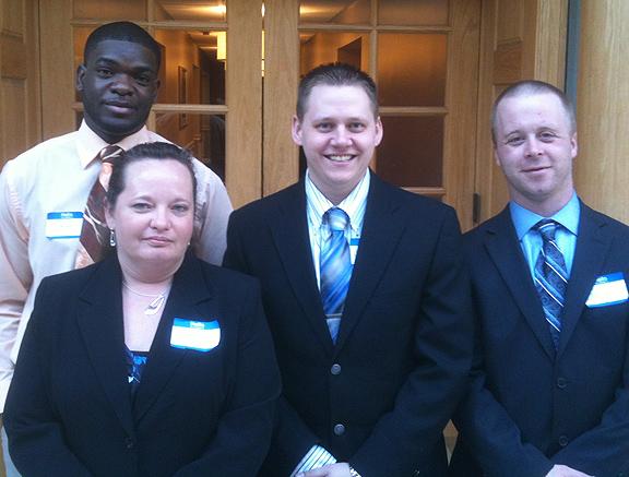 Financial Planning students  attend NAPFA symposium spring 2012 photo