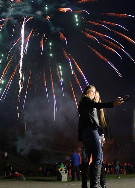 Homecoming Fireworks