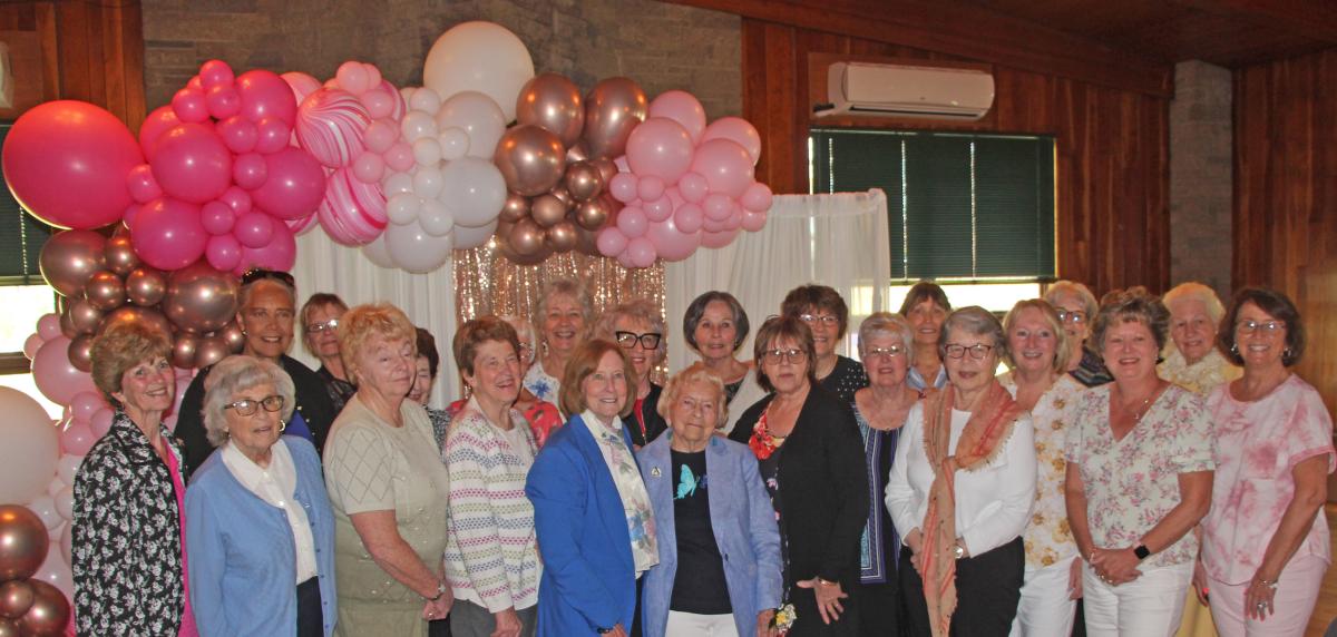 College and Alfred community members gathered to celebrate Mary Huntington's 100th Birthday