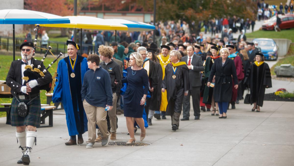 Alfred State College is a winner by gaining a dynamic new leader in Dr. Steven Mauro, along with national and international recognition for presenting an award-winning inauguration event.