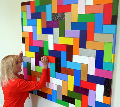 Ivy at Work Painting