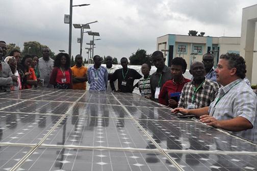 Jeffrey Stevens in Nigeria