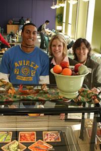 Johnston and Young visit organic