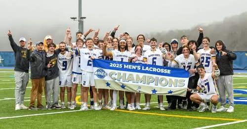 Lacrosse team celebrates conference championship
