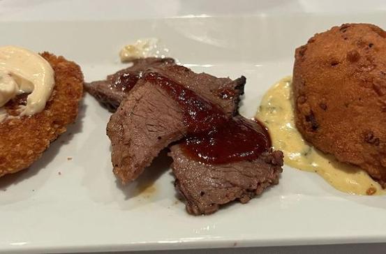 appetizers on a plate