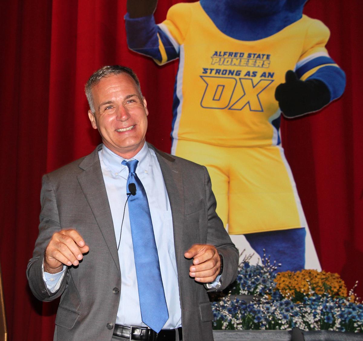 Dr. Mauro speaks at the Fall 2023 opening address