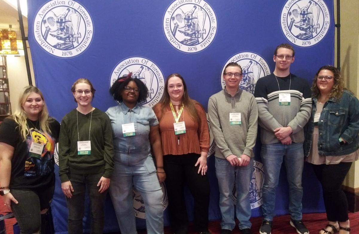 Students attended the Northeastern Association of Forensic Scientists.