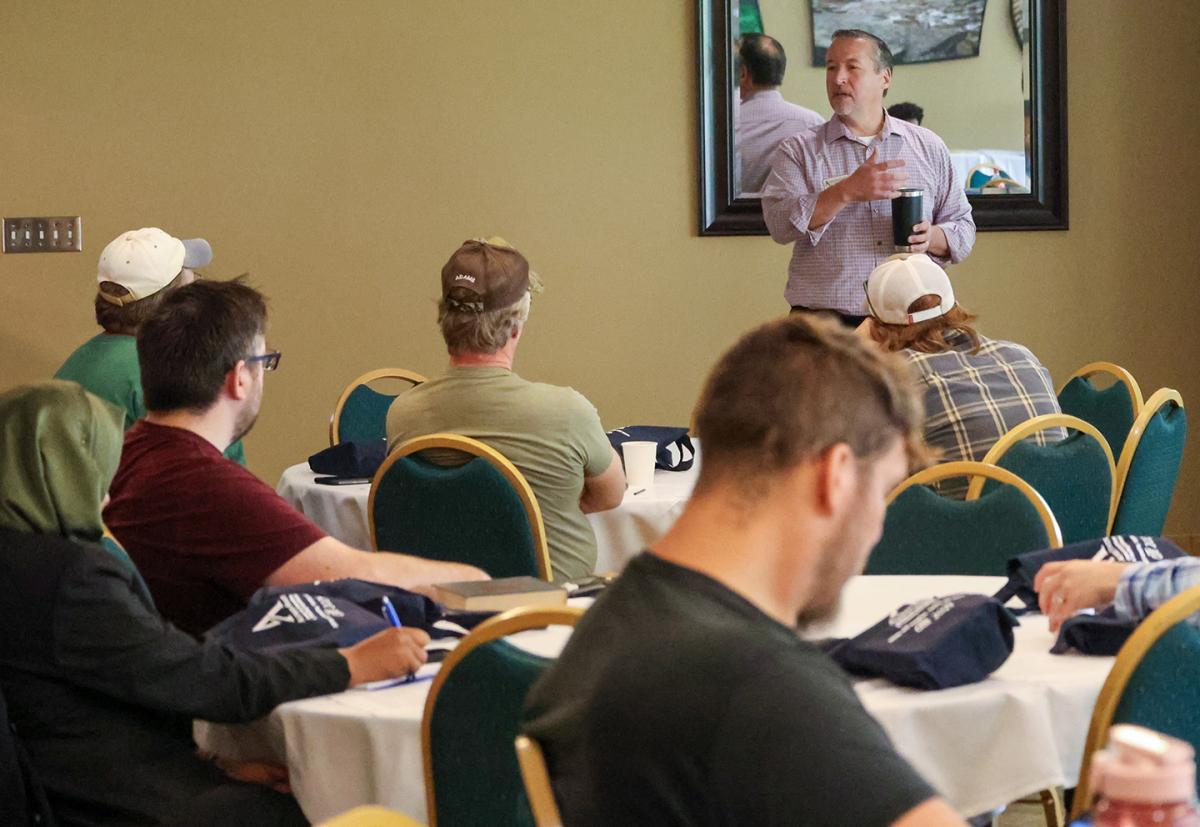 John Williams speaks with new faculty