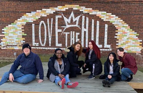 Newman Club Service Trip Photo