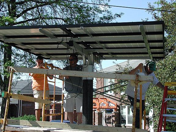 Photovolataic  system install 082